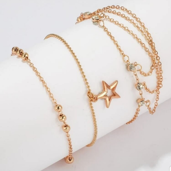 ☆Betty☆ Layered Anklet - Picture 4 of 5